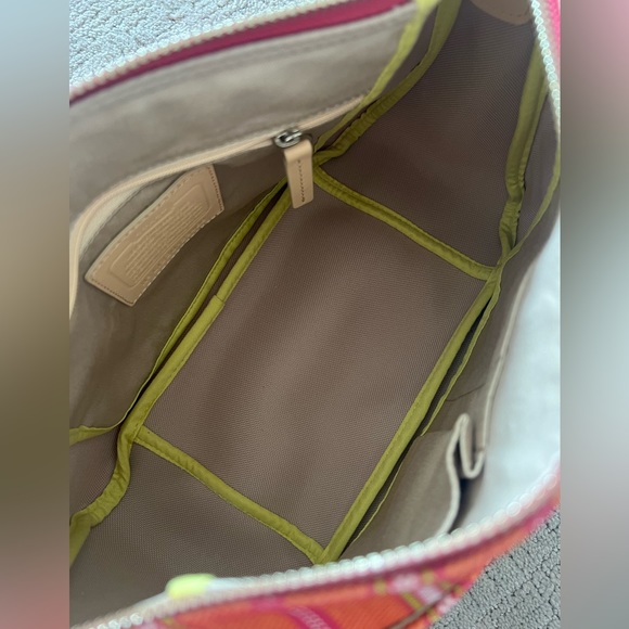 Coach Legacy Stripe Convertible Purse - Picture 7 of 14